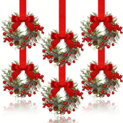MerryNest™ 6-Piece Christmas Wreath Set